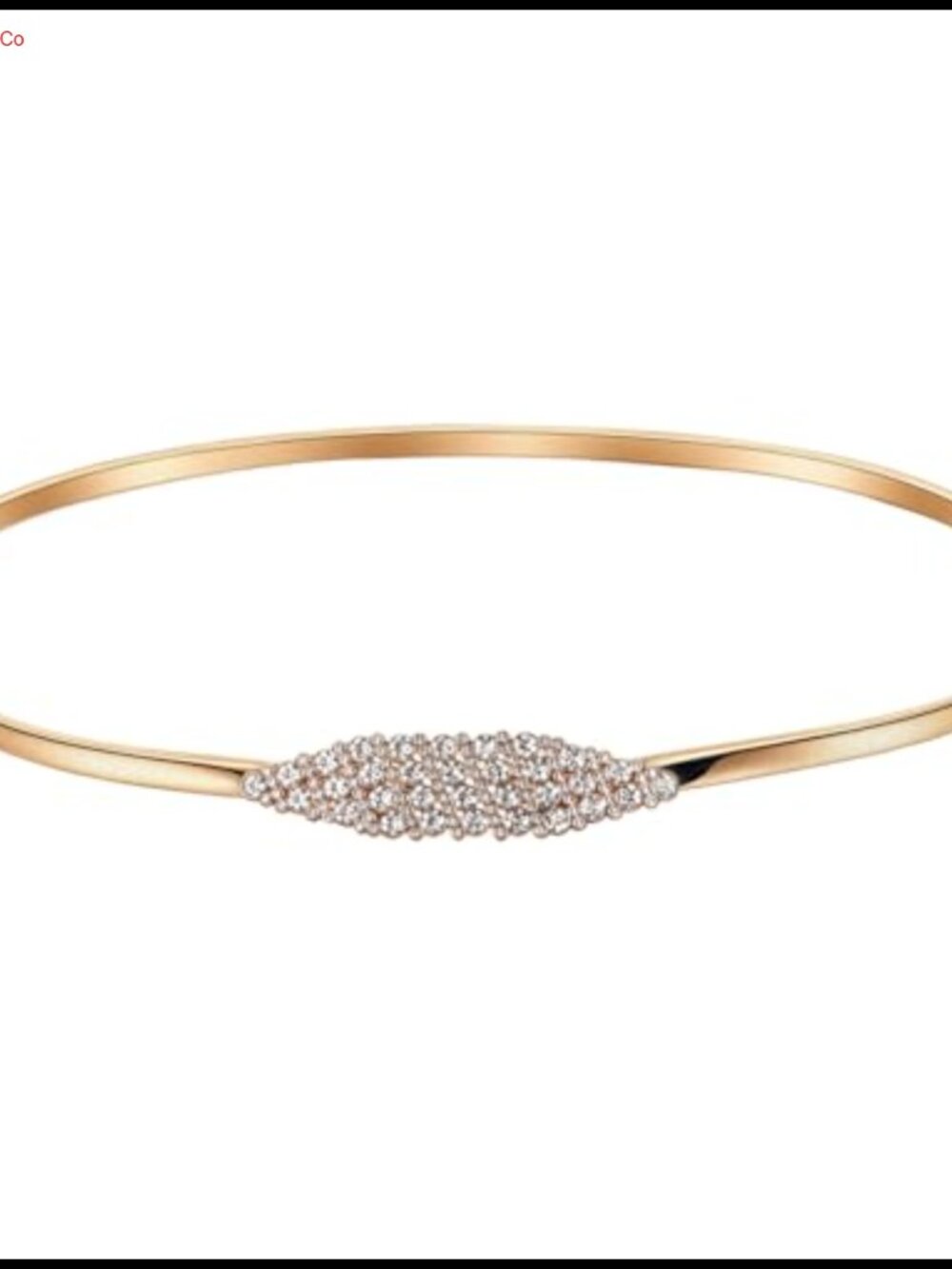 Elastic Metal Skinny Belt Rhinestone Cinch Waist Belt Adjustable